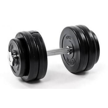 Hantelis plastikinis 15kg Hantelis plastikinis 15kg